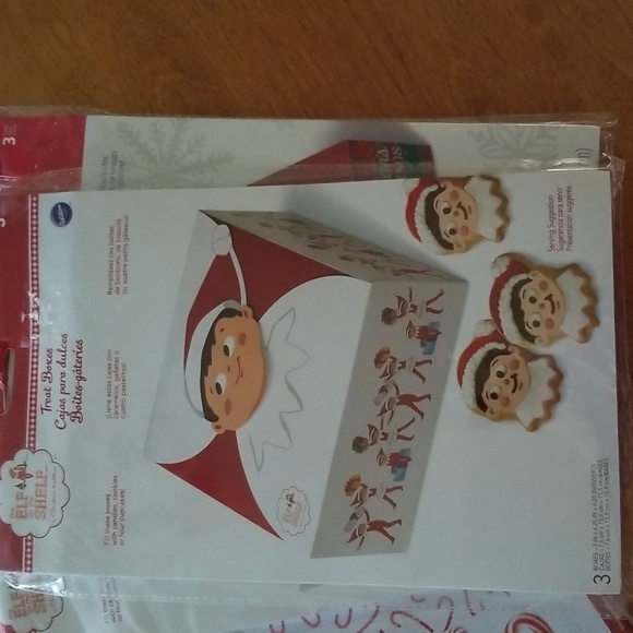 🎄WILTON XMAS COOKIE/TREAT BOXES 🎄 - Picture 2 of 10